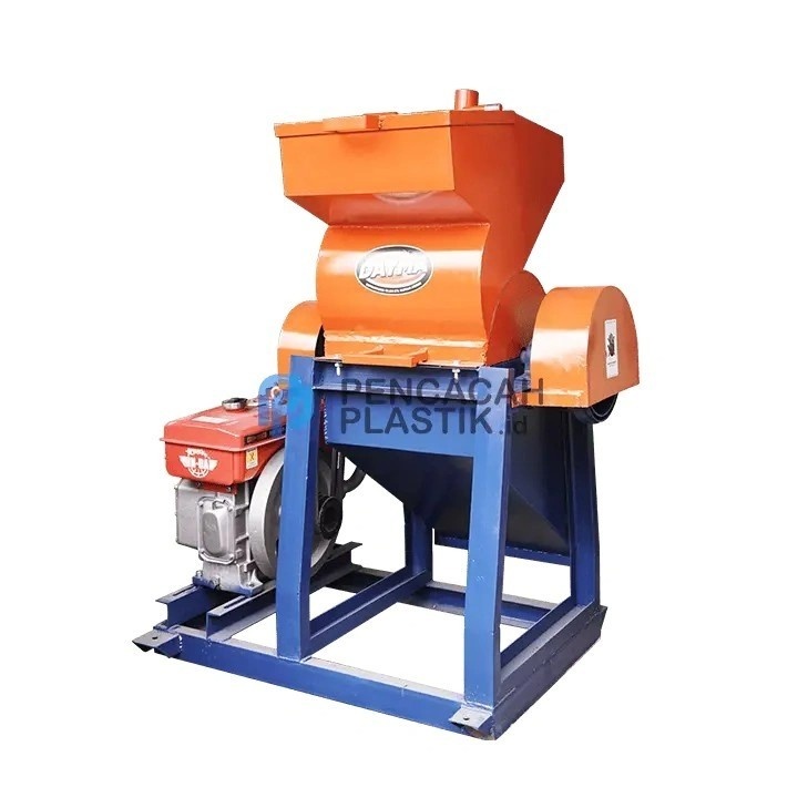 Pencacah plastik mini portabel