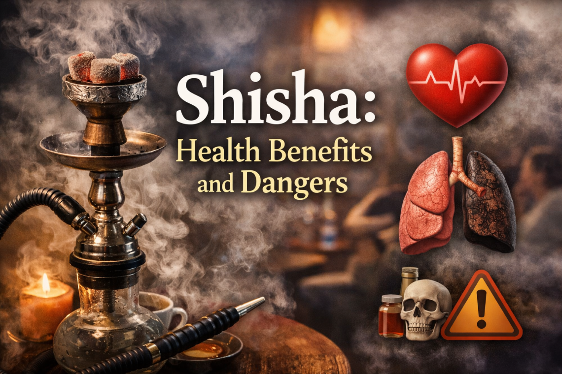 Shisha health benefits dangers