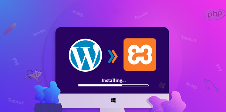 cara instal WordPress di XAMPP Windows