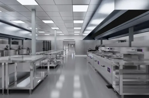 layout dapur MBG sesuai standar