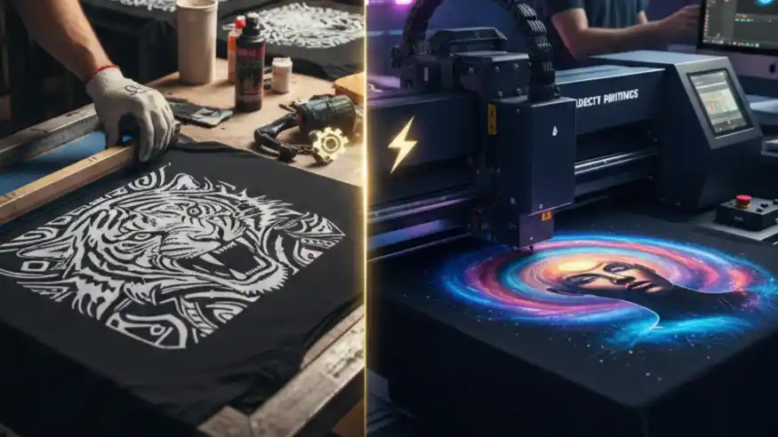 efisiensi waktu sablon manual digital