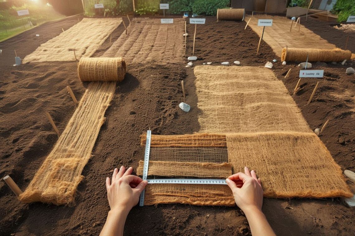ukuran cocomesh untuk tanah