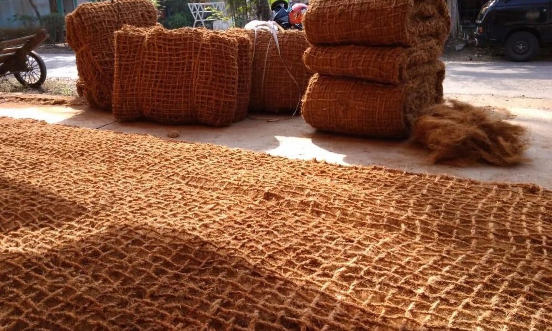 jaring sabut kelapa