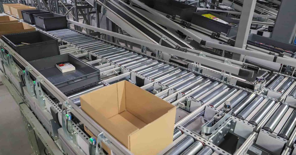 jalur pemindahan barang pabrik