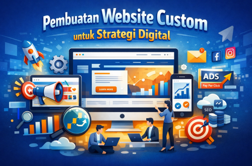 pembuatan website bisnis custom