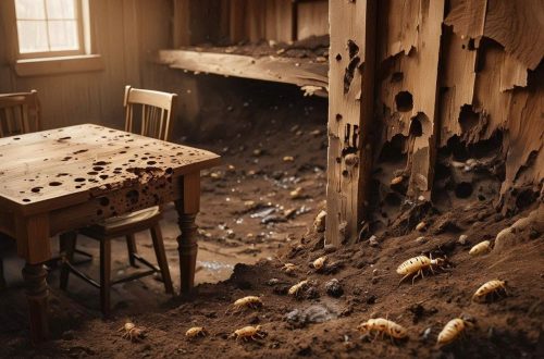 tanda rumah terkena rayap