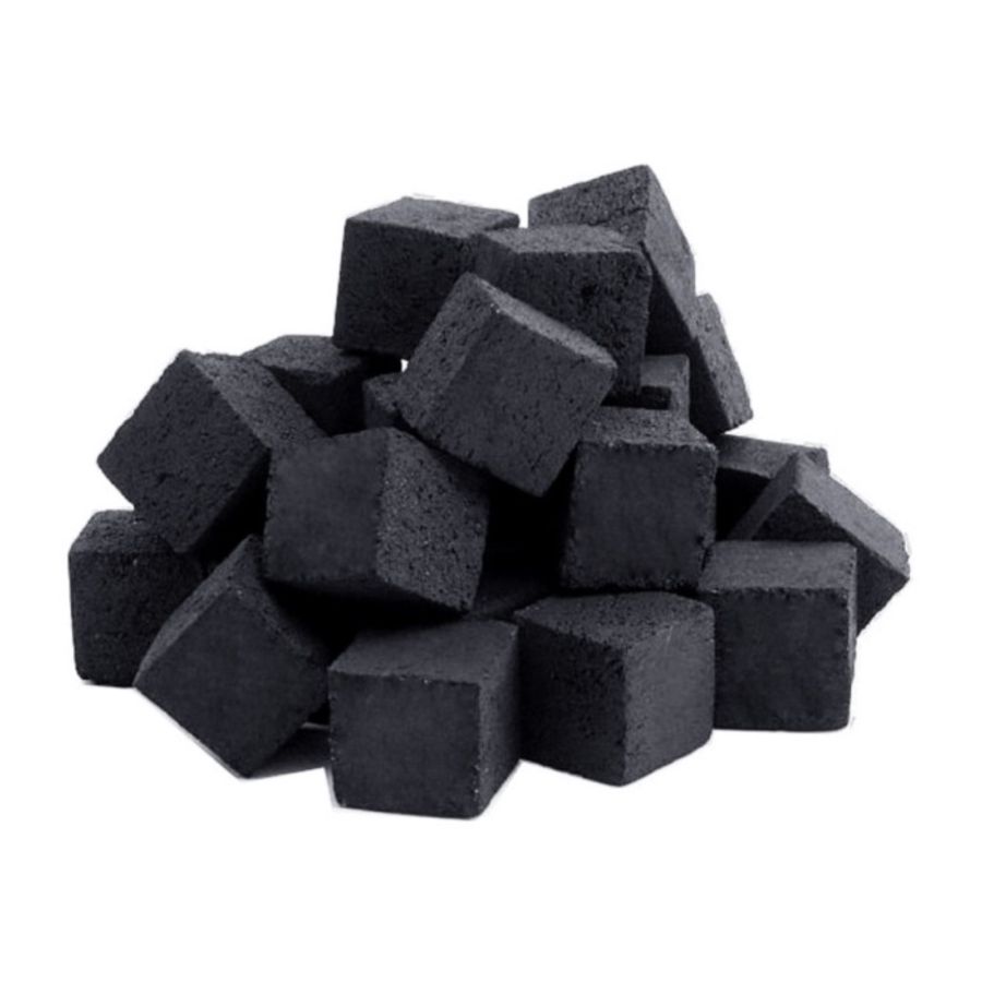 Coconut briquette export quality requirements including moisture, ash content, and performance standards for global markets.