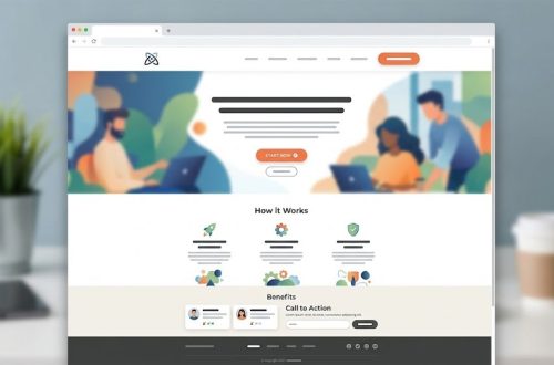 contoh landing page user friendly