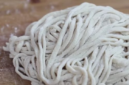 Cara Membuat Mie Kenyal Dengan Mesin