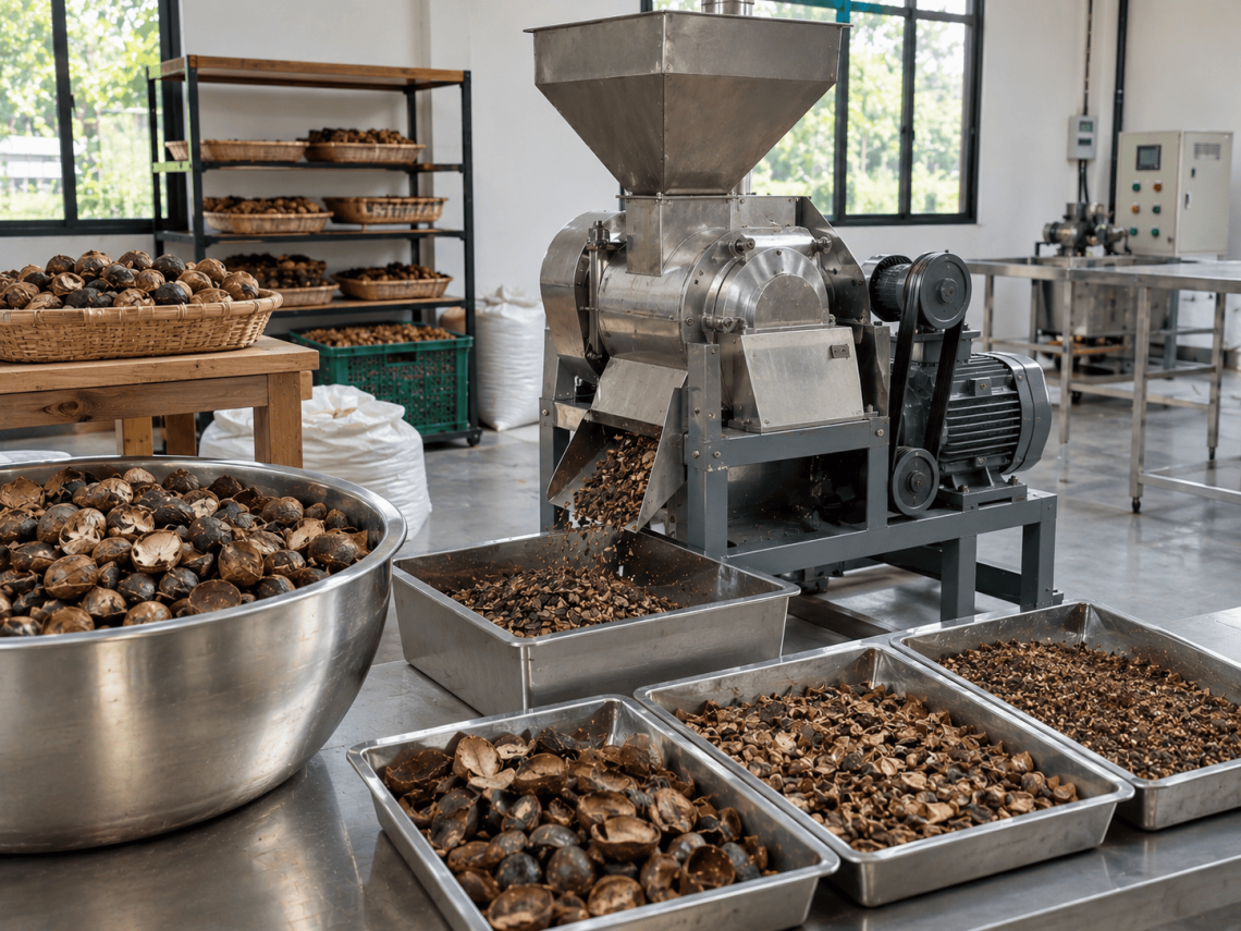 kopi kering diolah menjadi apa