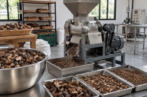 kopi kering diolah menjadi apa